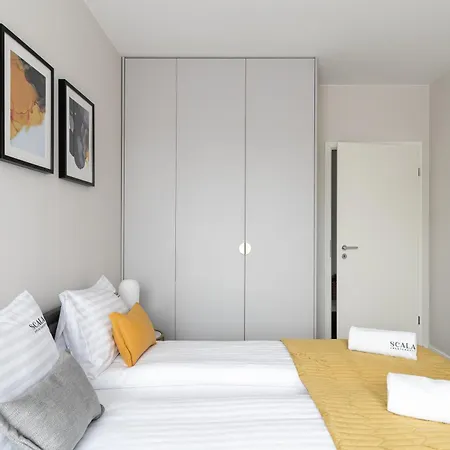 Scala City Center Premium Apartments With Parking By Lion Apartments Gdansk Exterior photo